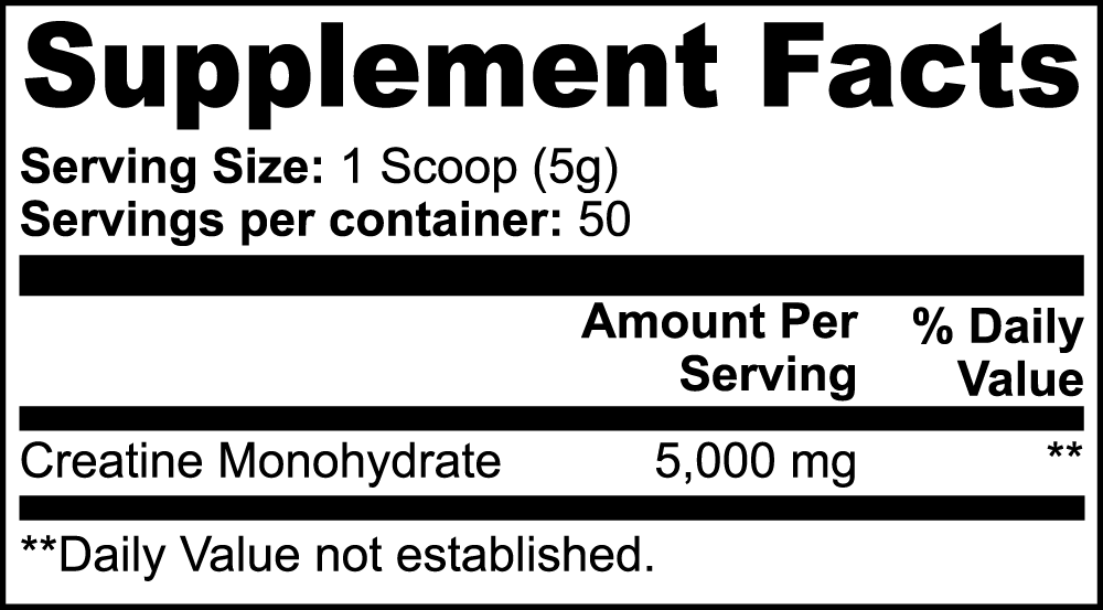TITAN8+: Creatine Monohydrate