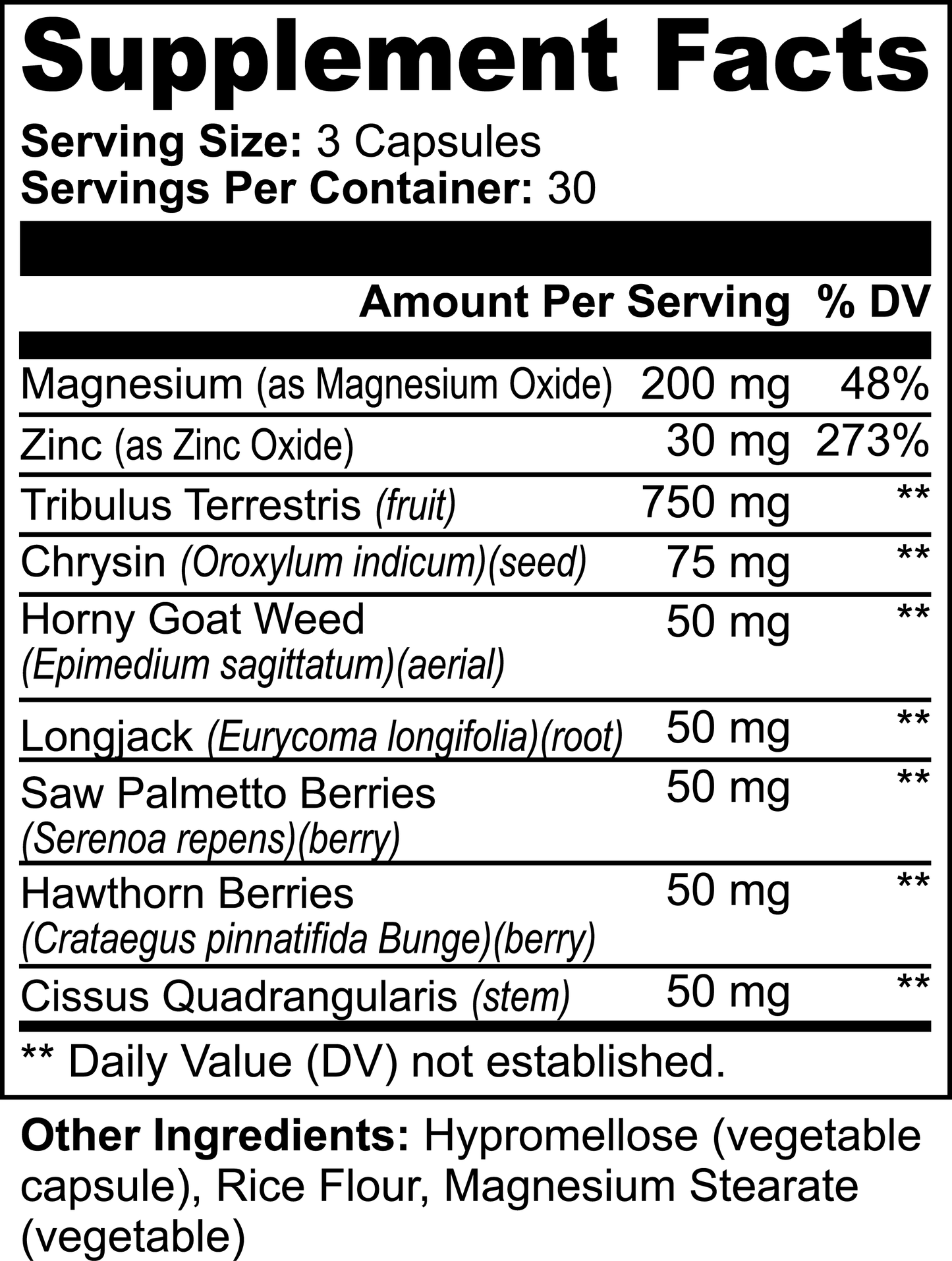TEST8+: TESTOSTERONE BOOSTER